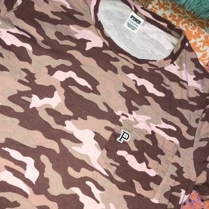 PINK CAMOUFLAGE PINK TOP✨😇
